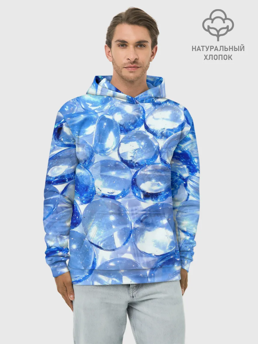 Худи мужской база хлопок / Абстракция