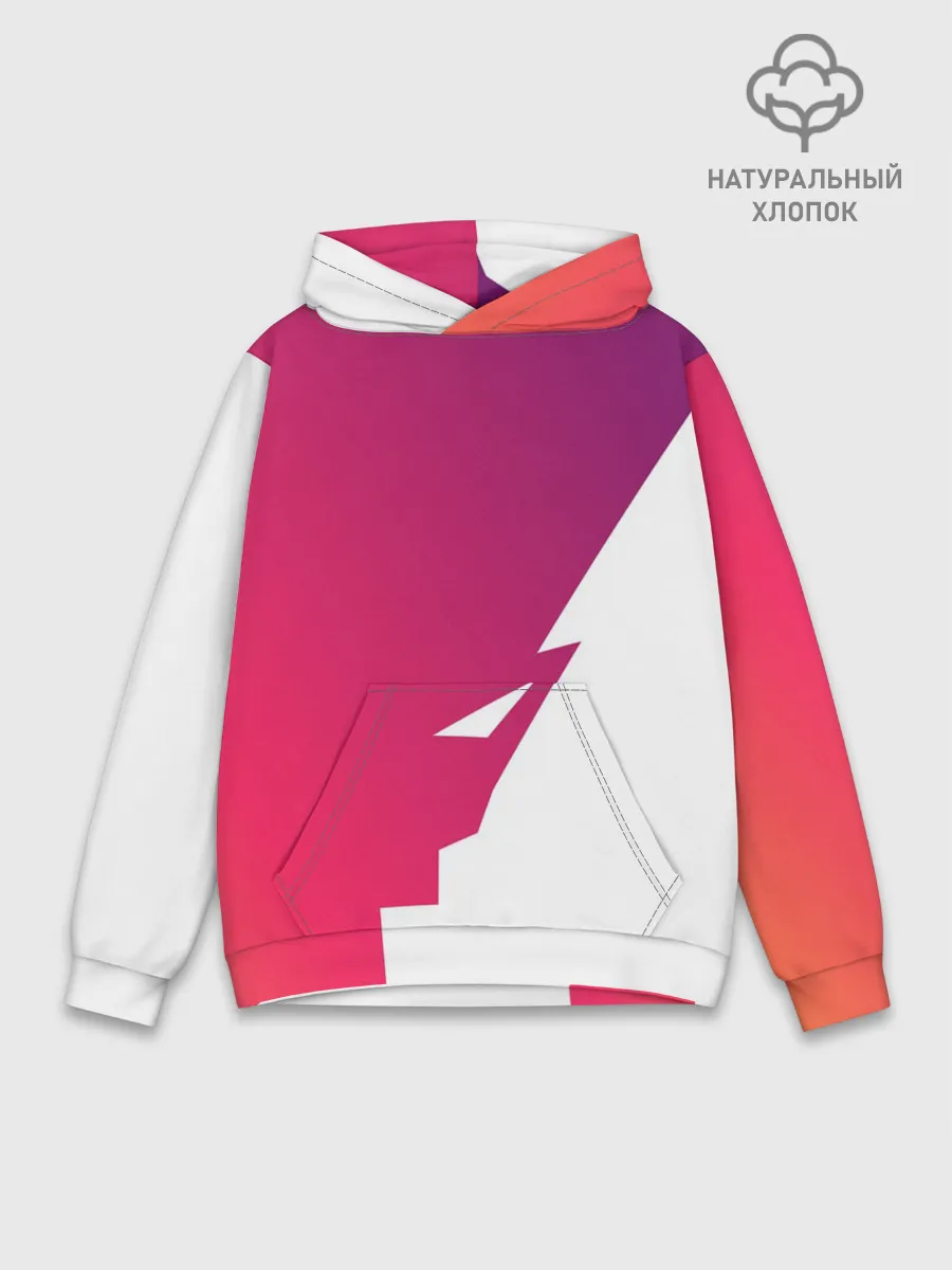 Худи мужской база хлопок / Обертка и Задний фон