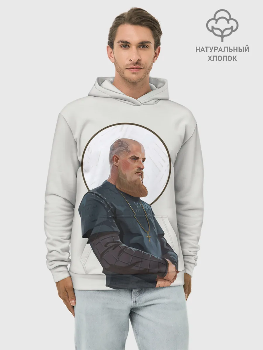 Худи мужской база хлопок / Ragnarr Saint