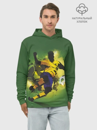 Худи мужской база хлопок / Футбол