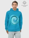Худи мужской база хлопок / Водоворот
