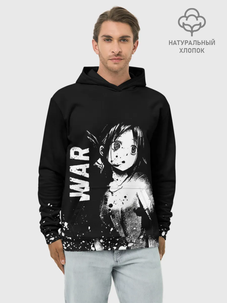 Худи мужской база хлопок / War