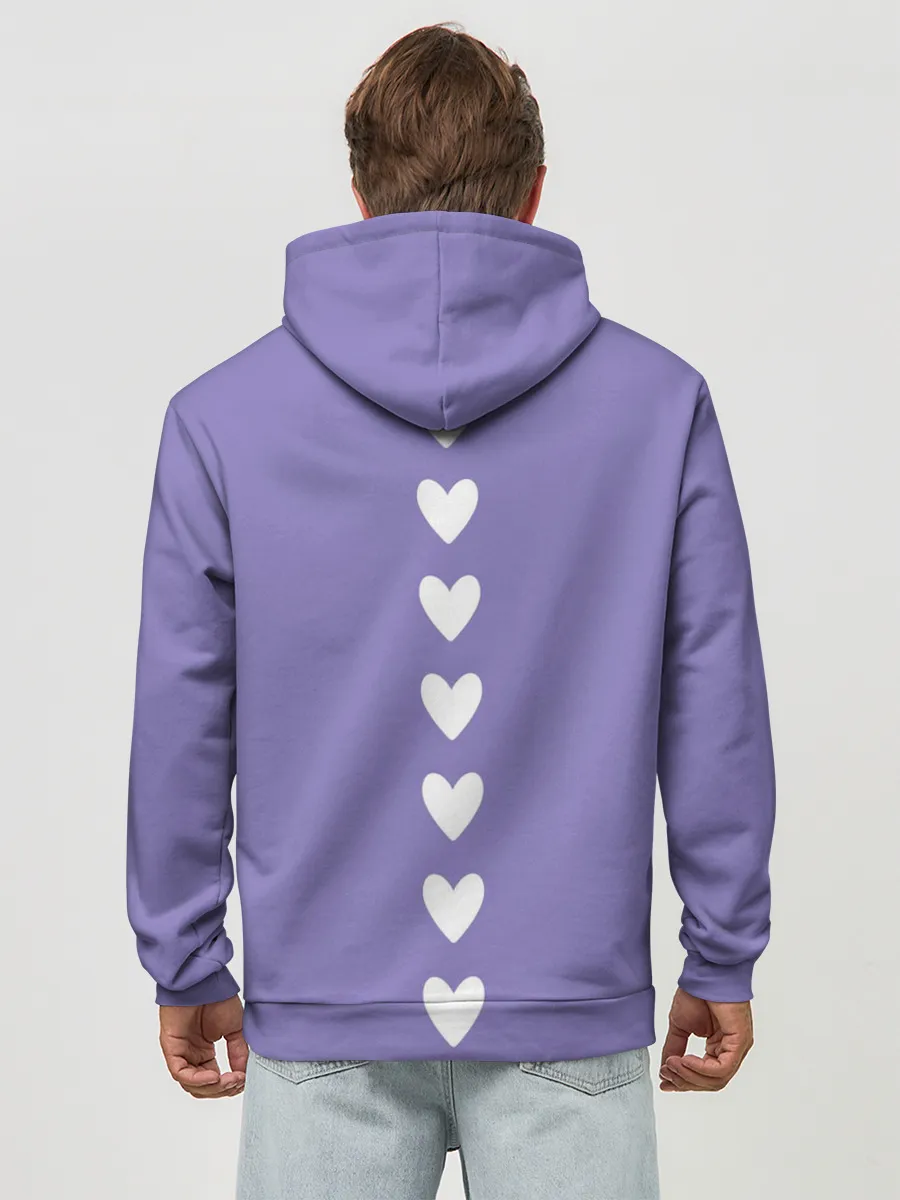 Худи мужской база хлопок / Love Kaguya Shinomiya