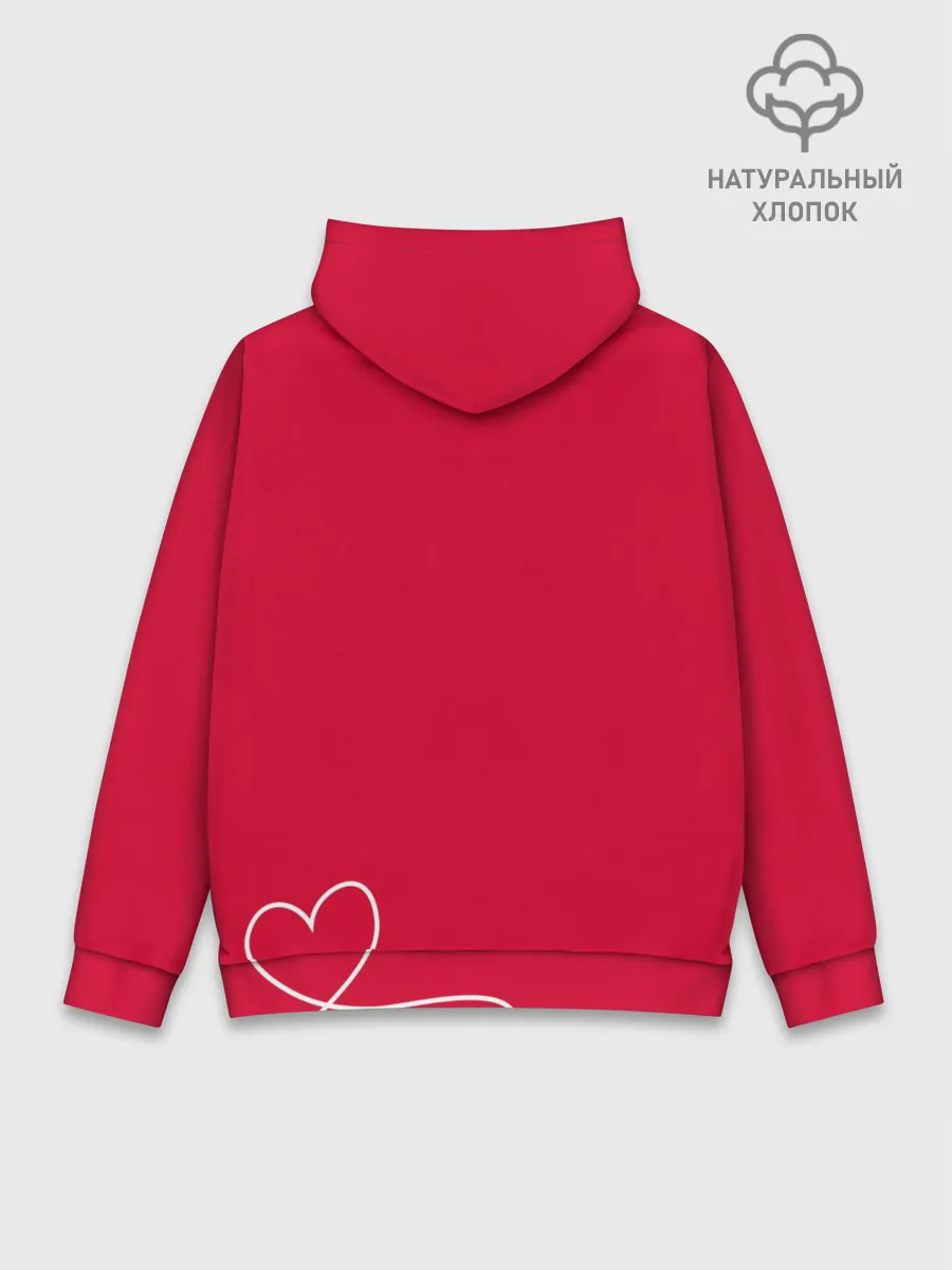 Худи мужской база хлопок / Miyuki Kaguya Love