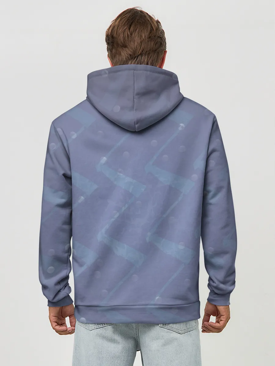 Худи мужской база хлопок / Акула