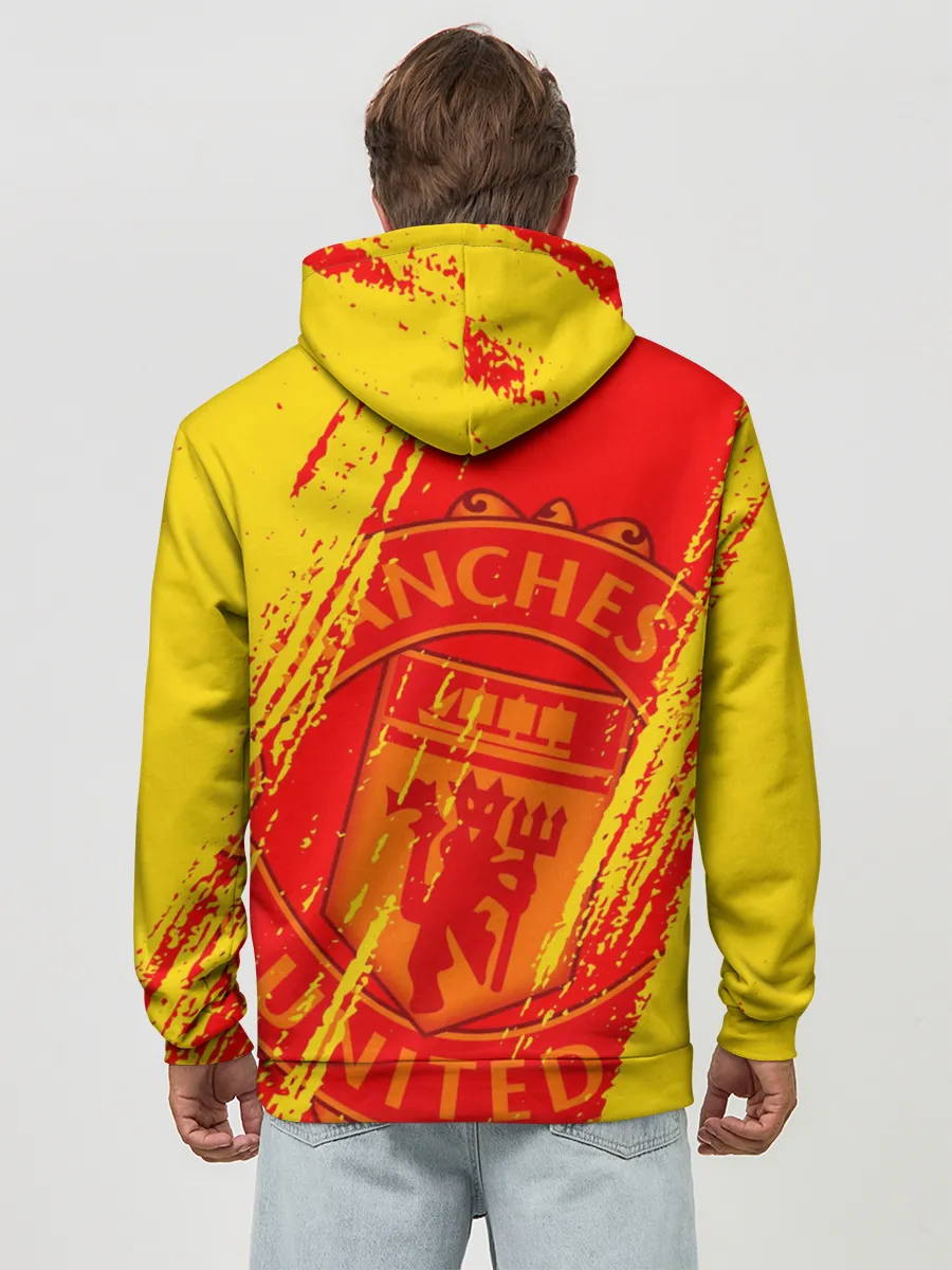 Худи мужской база хлопок / МАНЧЕСТЕР / MANCHESTER UNITED
