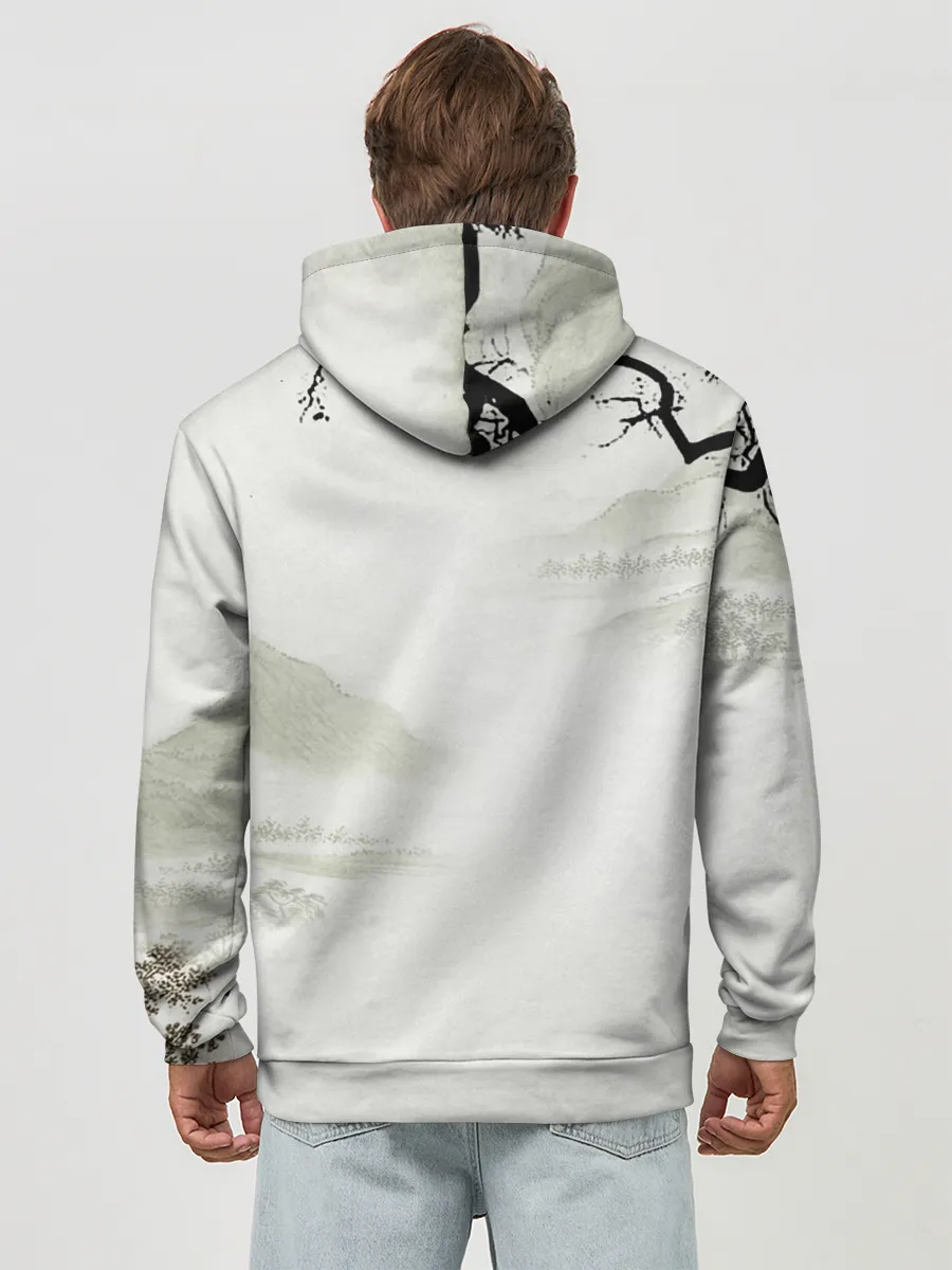 Худи мужской база хлопок / Аста Чёрный клевер Япония