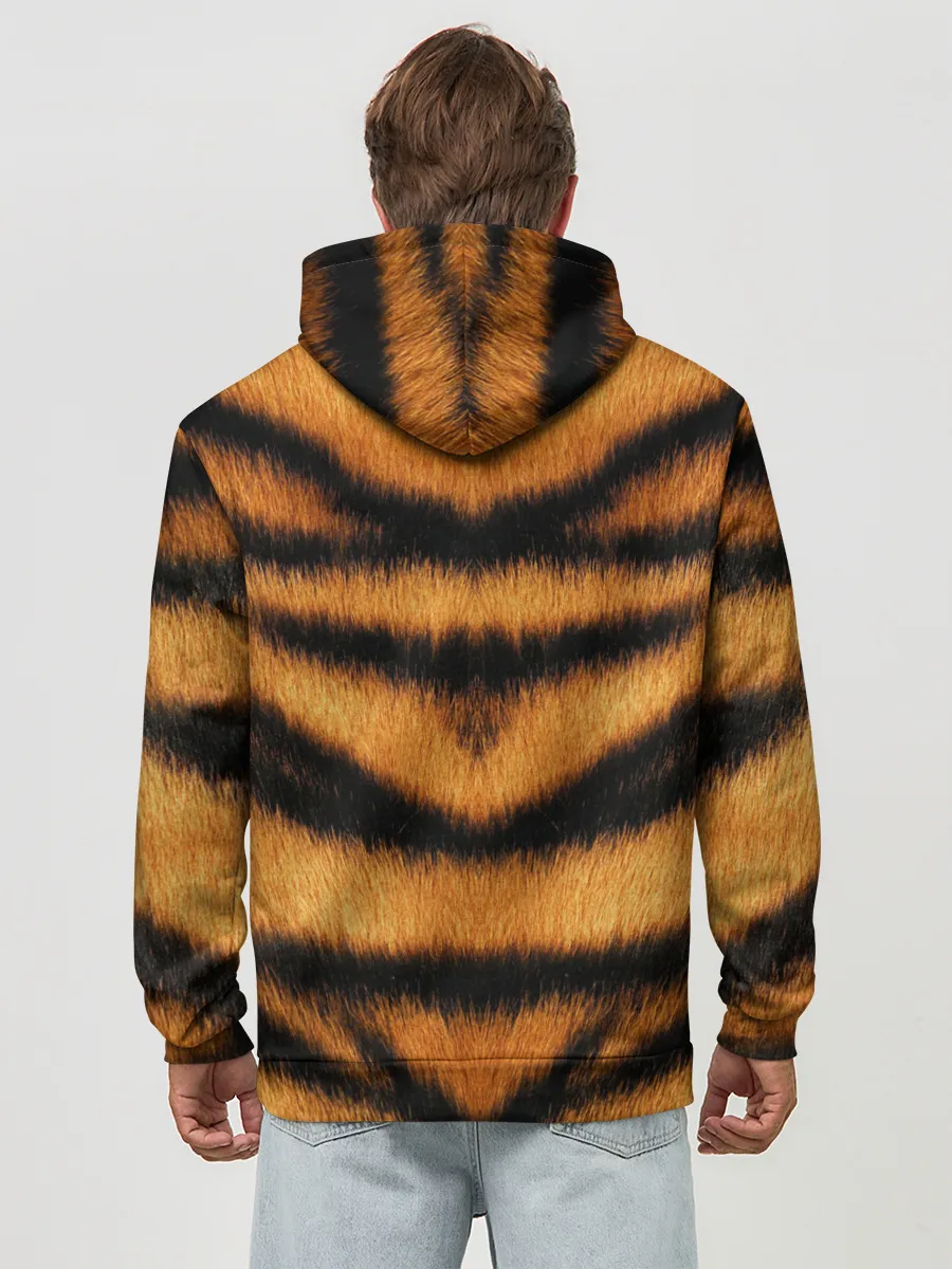 Худи мужской база хлопок / Tiger Wool