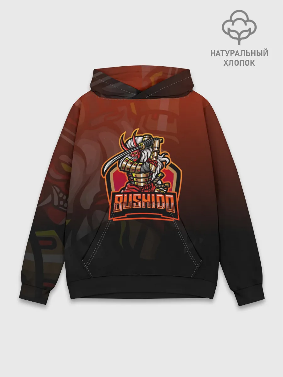 Худи мужской база хлопок / БУСИДО
