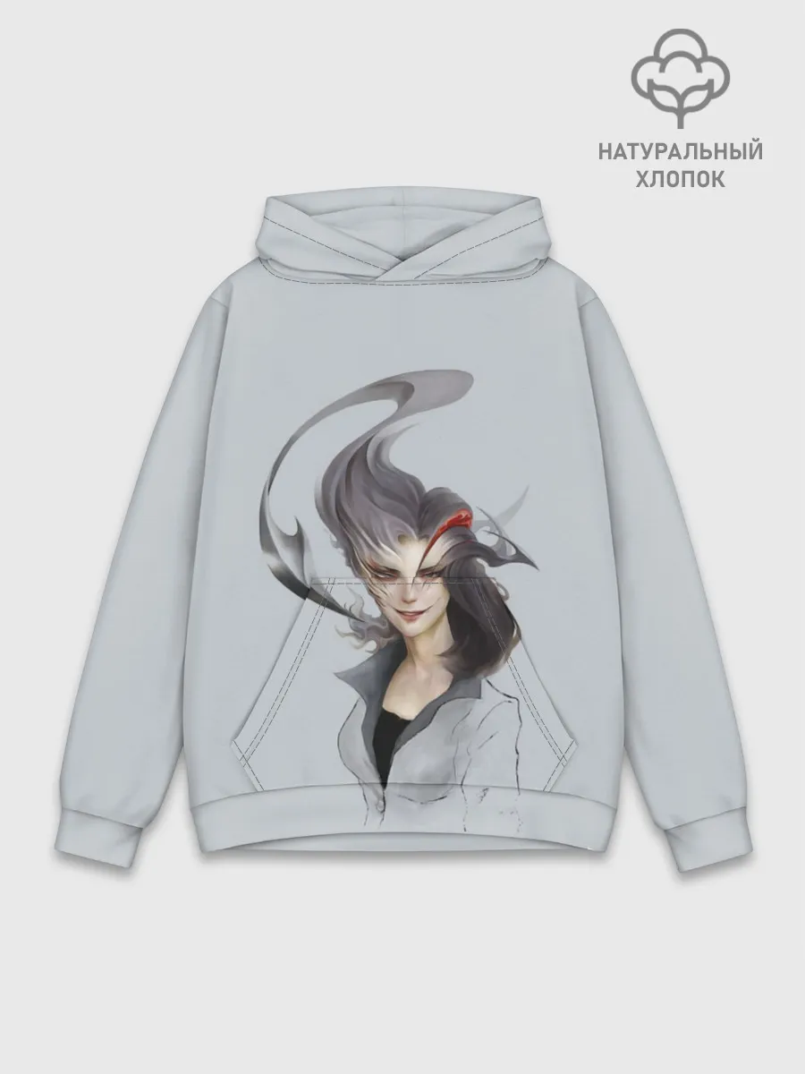 Худи мужской база хлопок / Паразит Рэйко