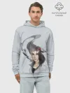Худи мужской база хлопок / Паразит Рэйко