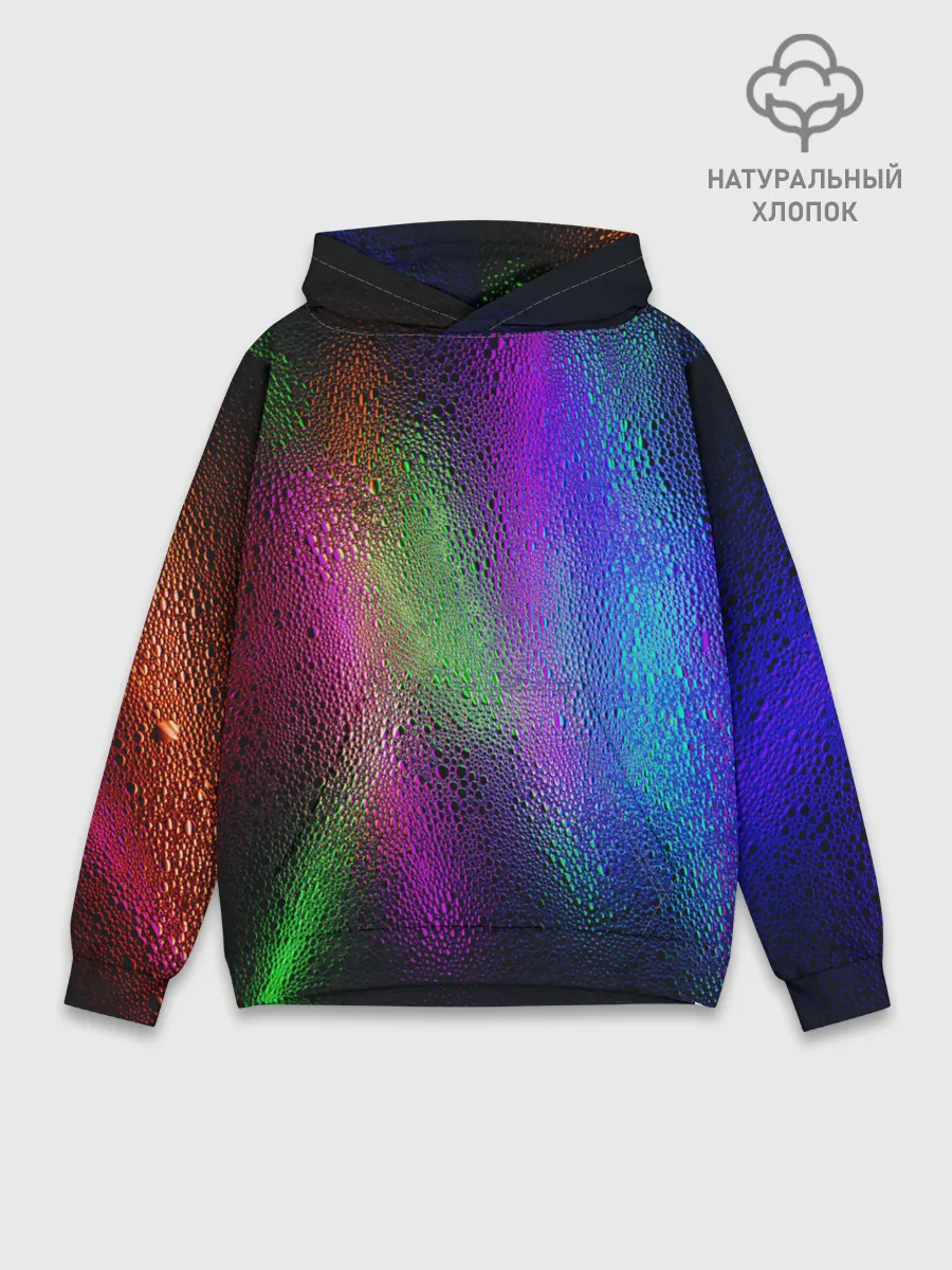 Худи мужской база хлопок / Neon Lights