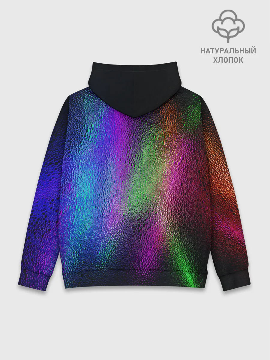 Худи мужской база хлопок / Neon Lights