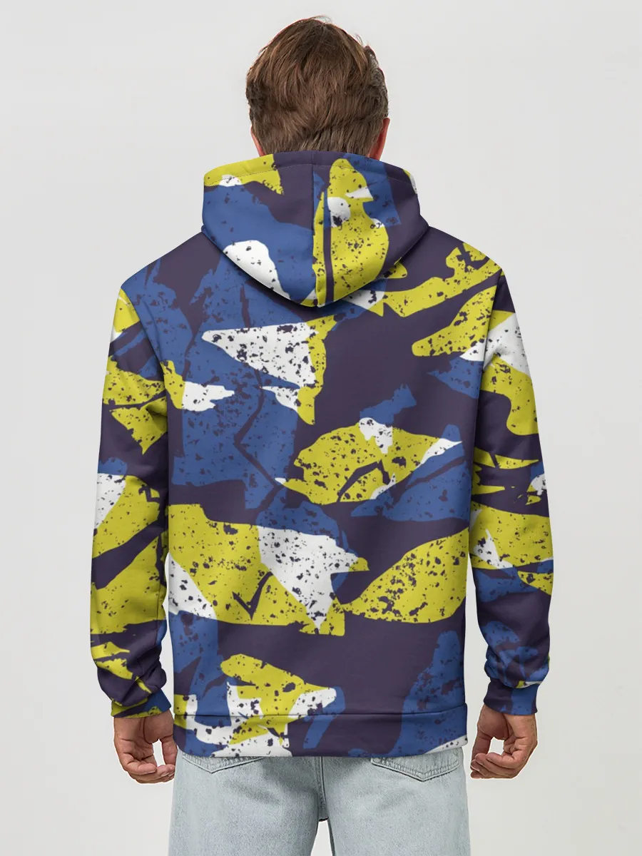 Худи мужской база хлопок / Пятна