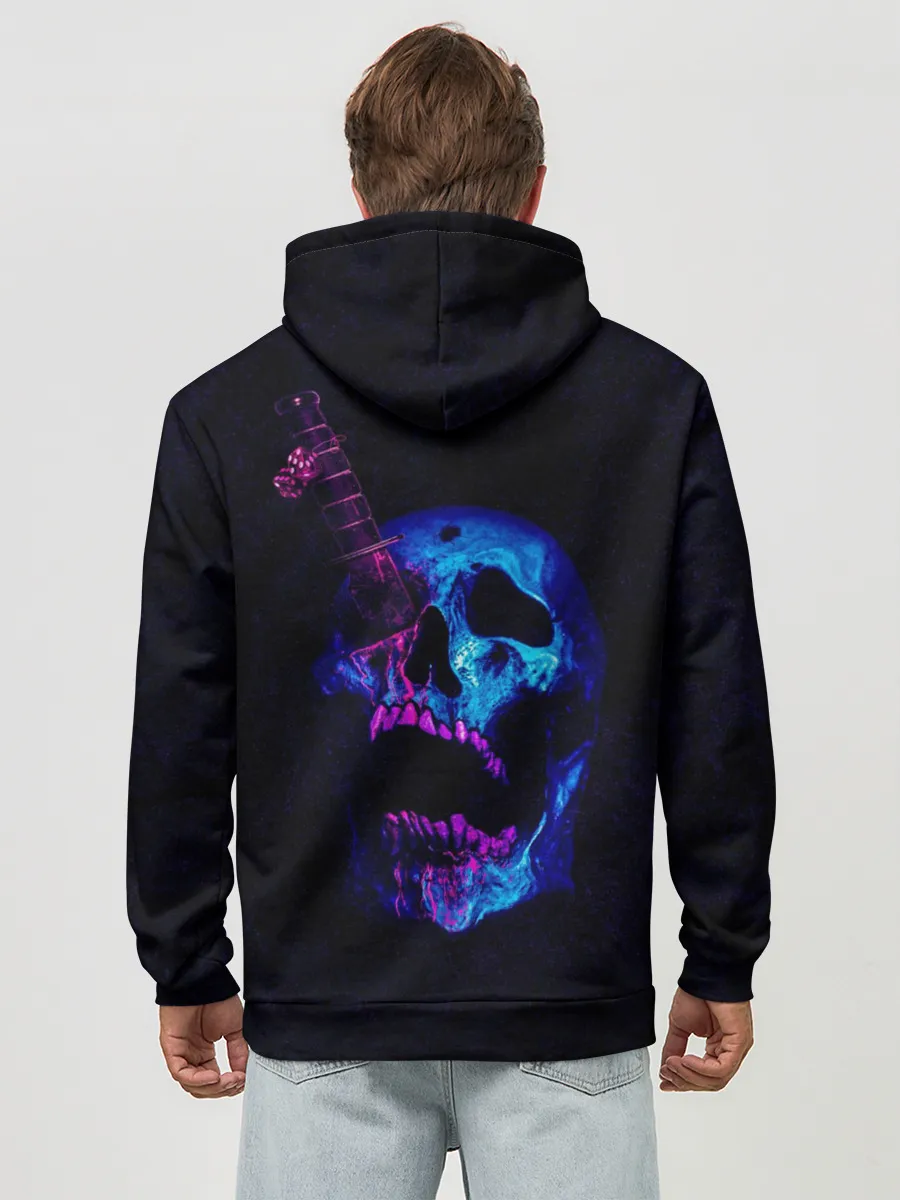 Худи мужской база хлопок / Армия мертвецов череп и кинжал