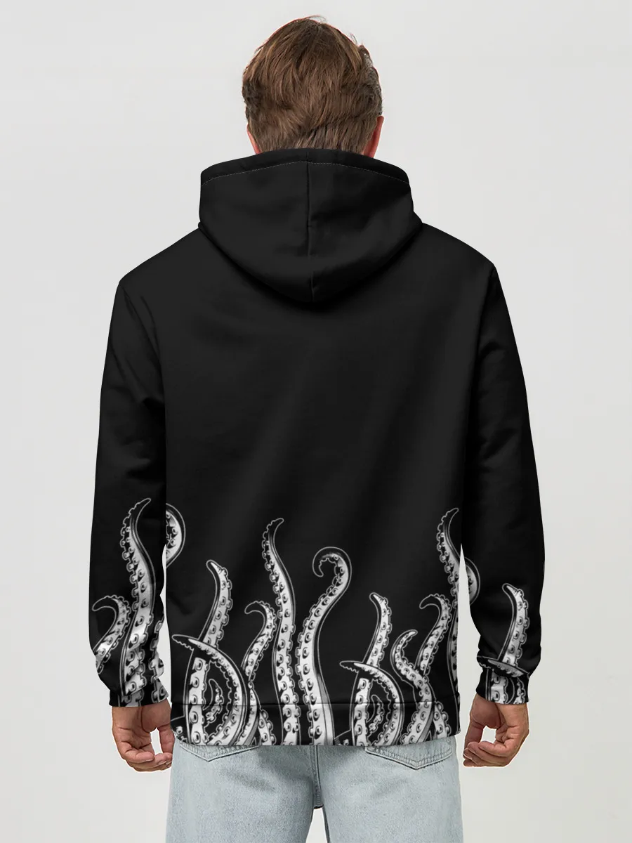Худи мужской база хлопок / Octopus Щупальца