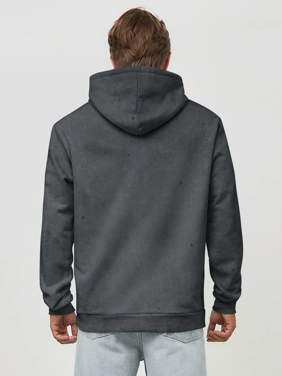 Худи мужской база хлопок / 5FDP est.2005