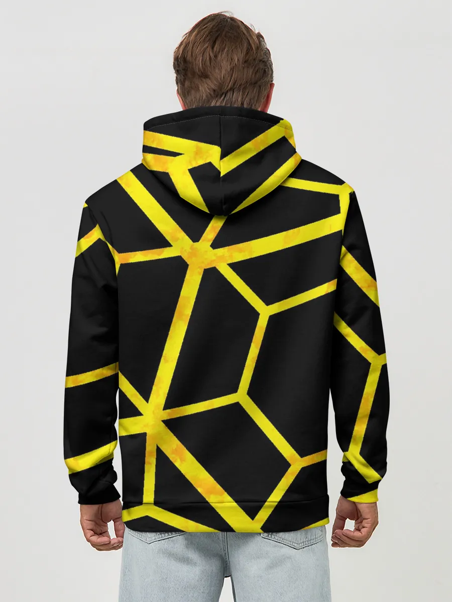 Худи мужской база хлопок / Hexagon