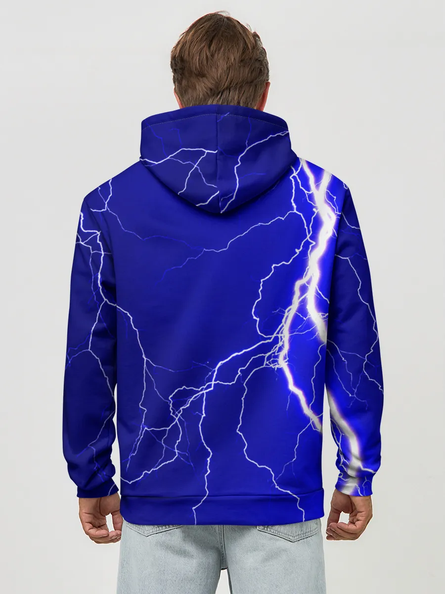 Худи мужской база хлопок / Гроза