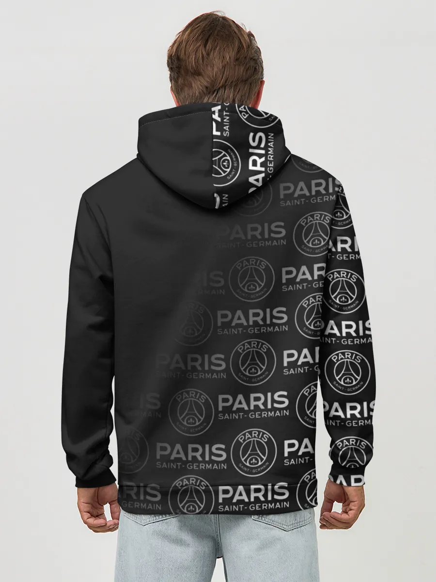 Худи мужской база хлопок / ФК ПСЖ / PARIS SAINT GERMAIN
