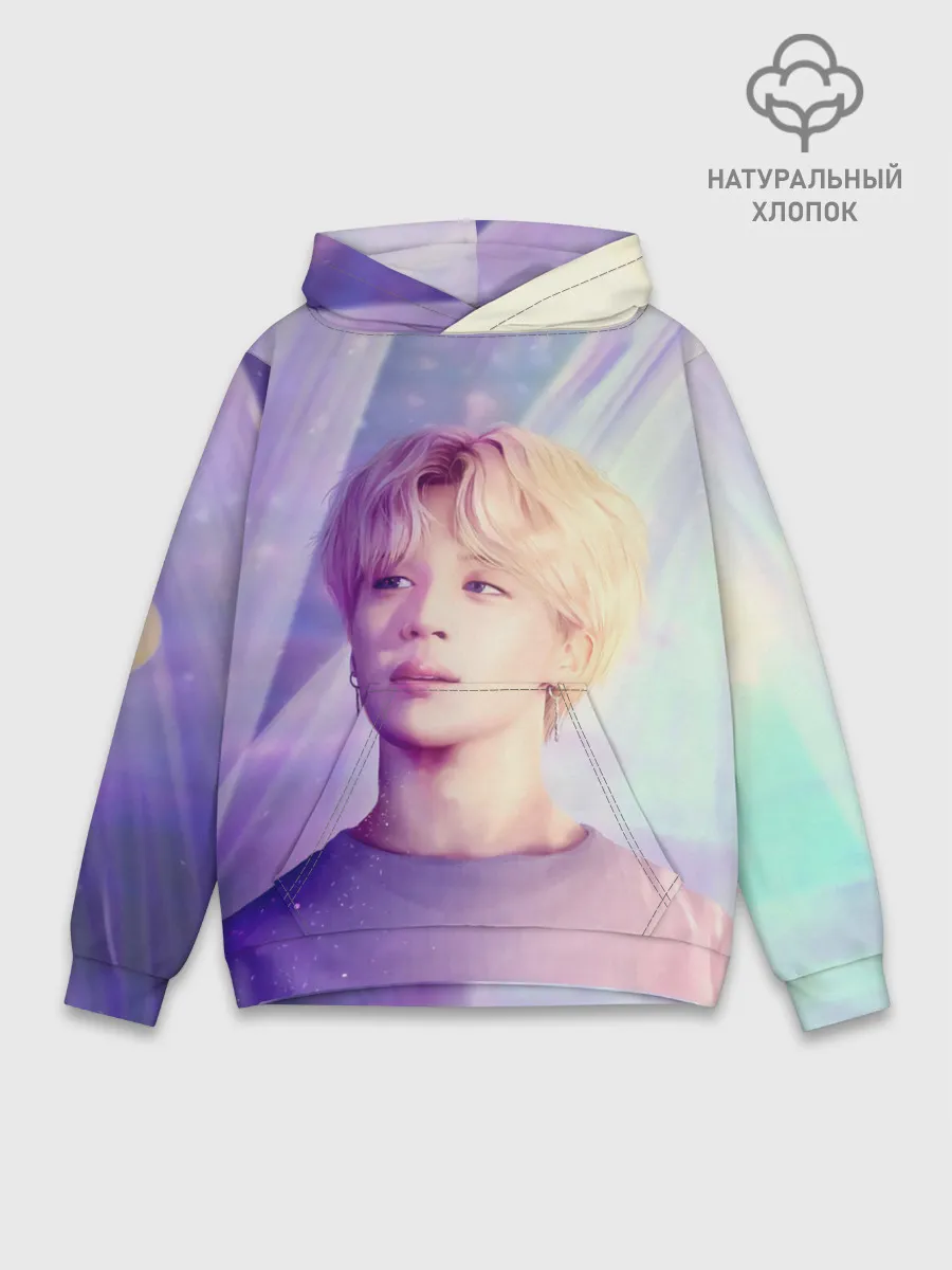 Худи мужской база хлопок / Kim Seok Jin Art