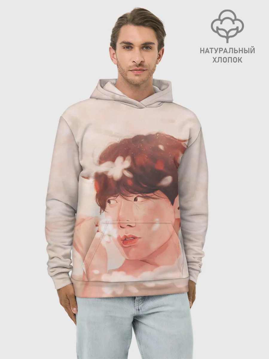 Худи мужской база хлопок / J-Hope ART