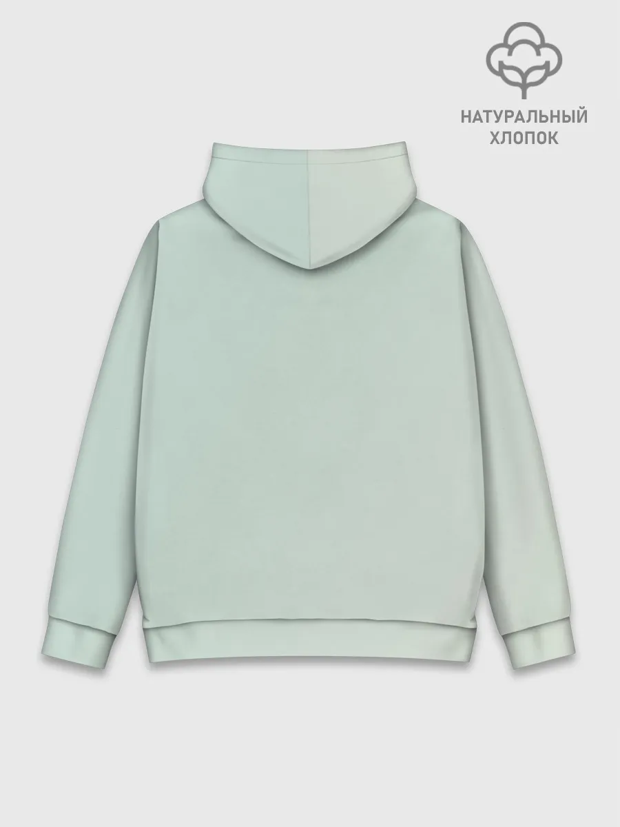 Худи мужской база хлопок / Чимин в цветах