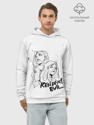 Худи мужской база хлопок / Сестры Димитреску