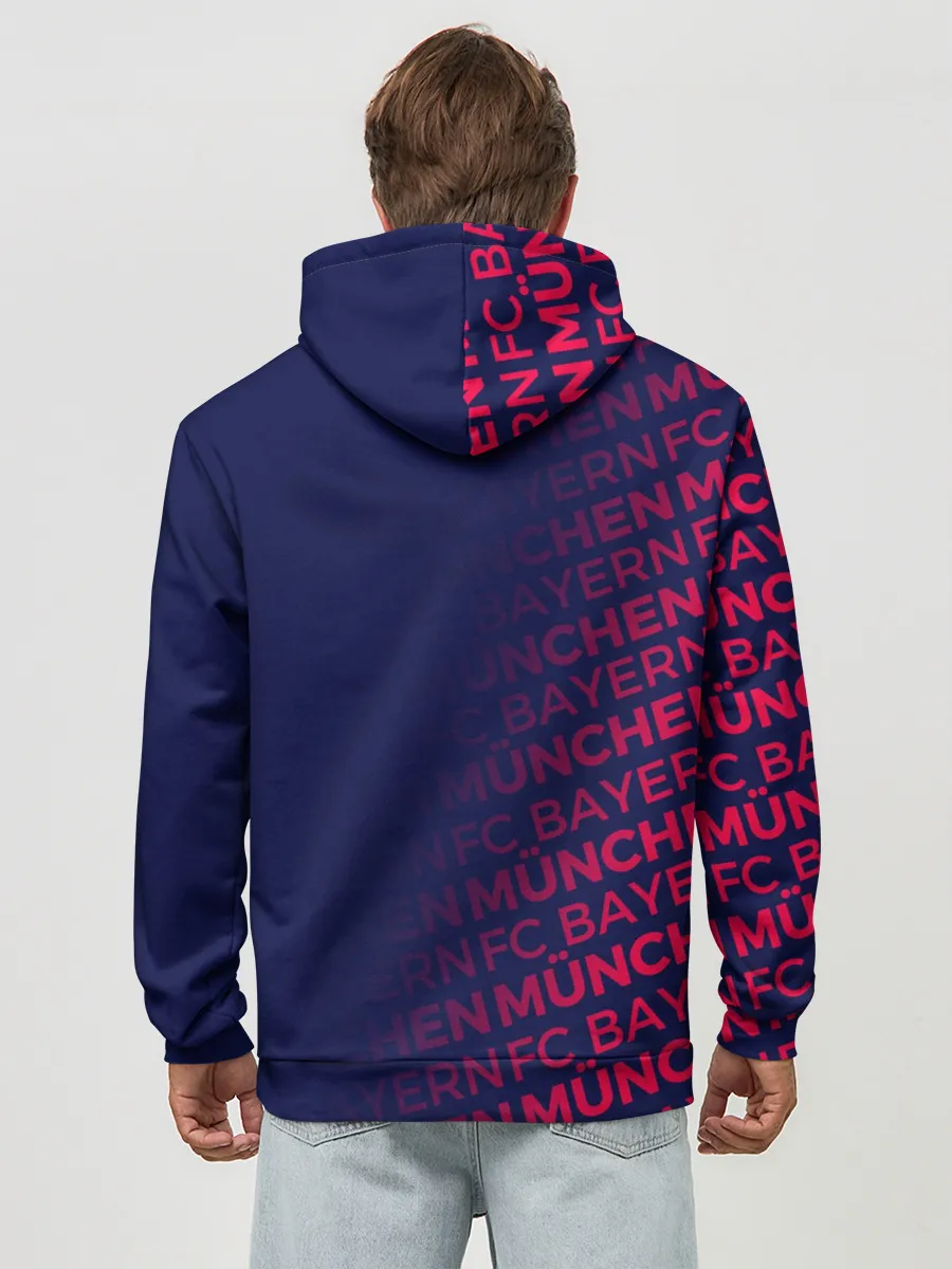 Худи мужской база хлопок / ФК БАВАРИЯ / BAYERN / МЮНХЕН