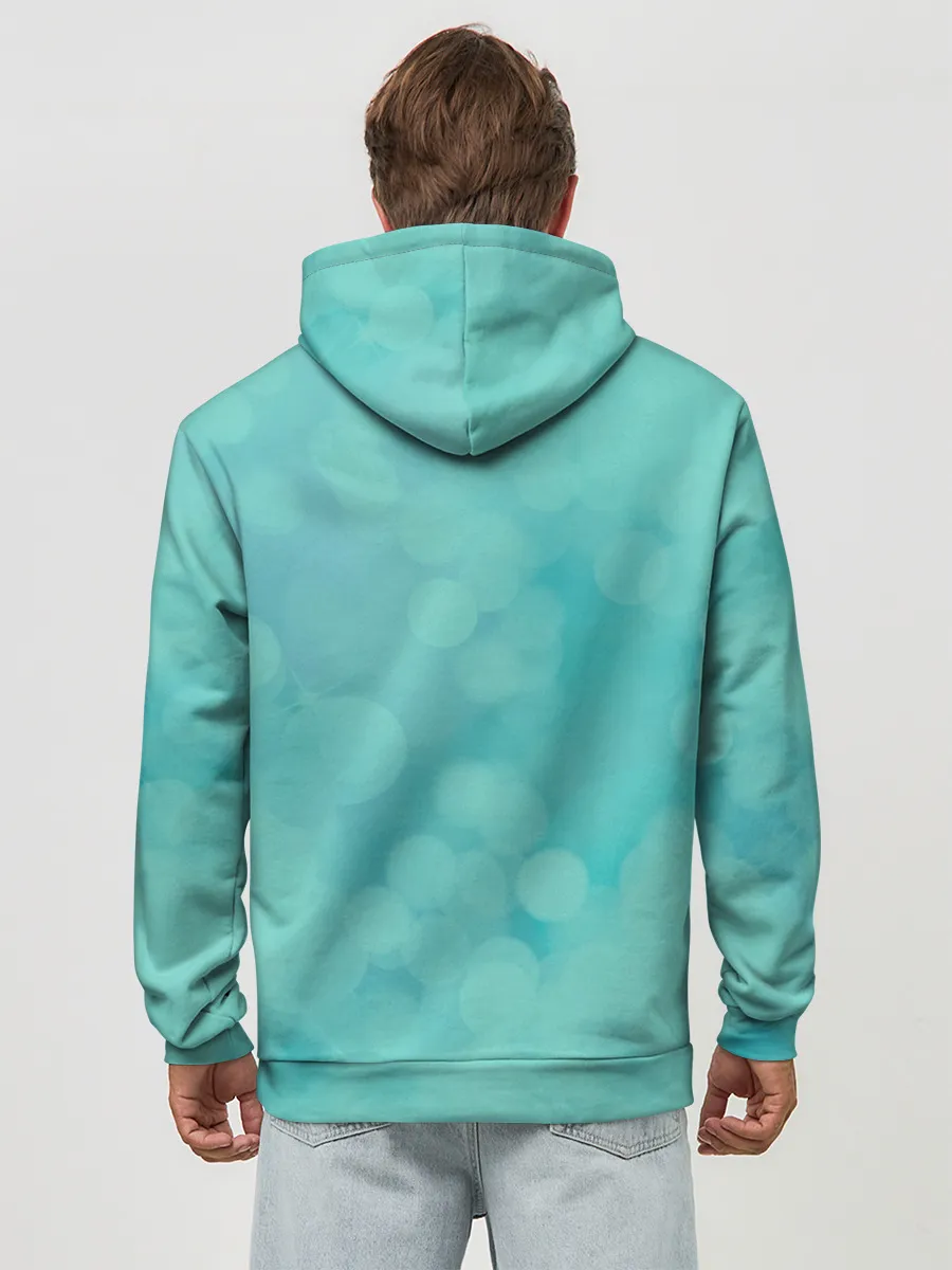 Худи мужской база хлопок / Золотые рыбки