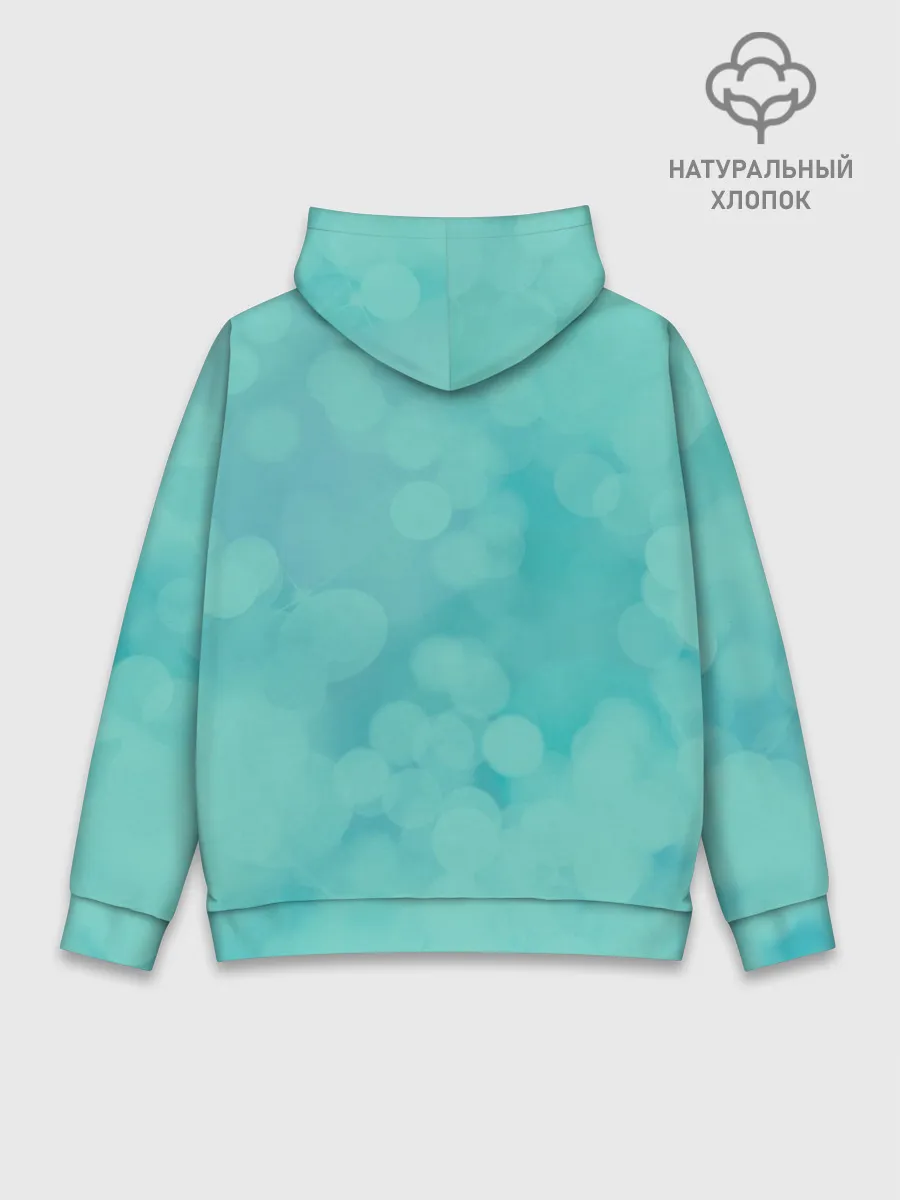 Худи мужской база хлопок / Золотые рыбки