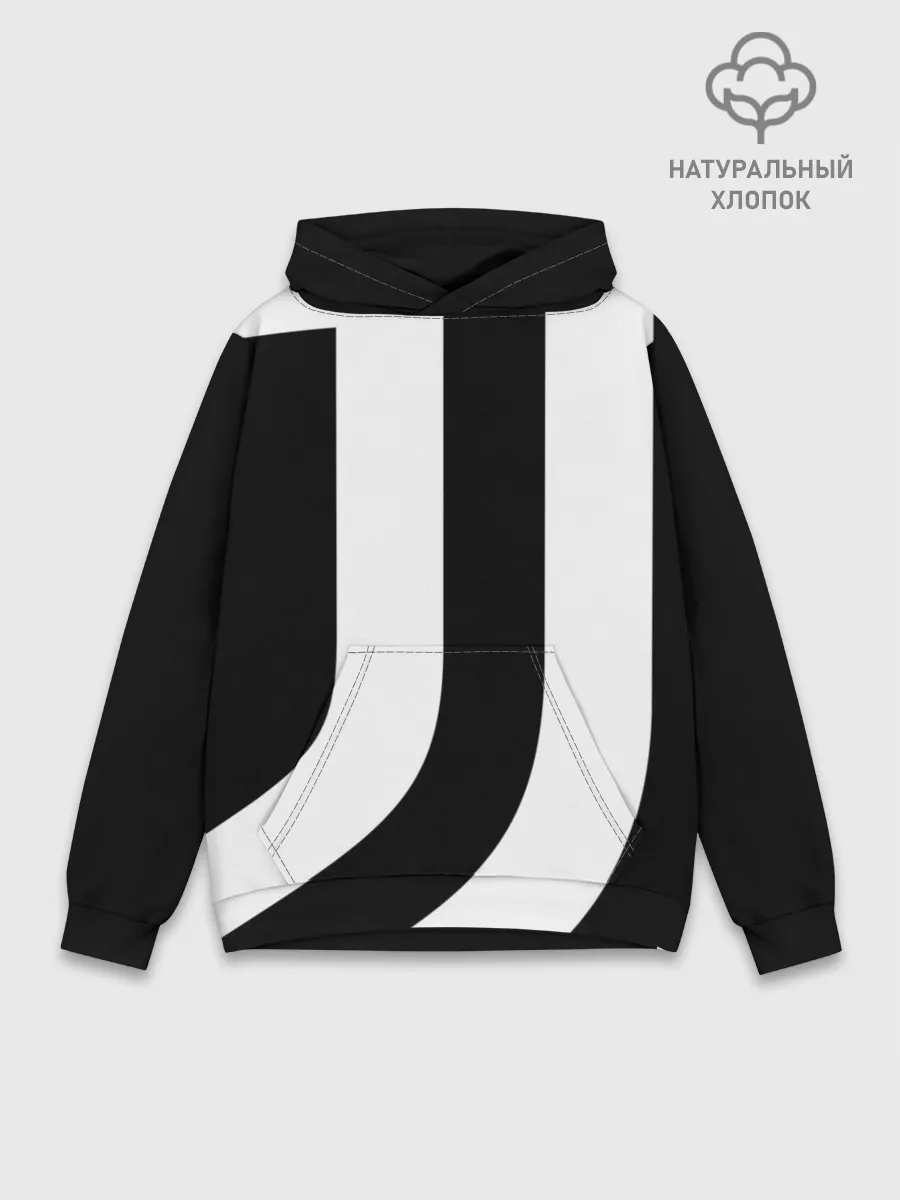 Худи мужской база хлопок / Juventus | J