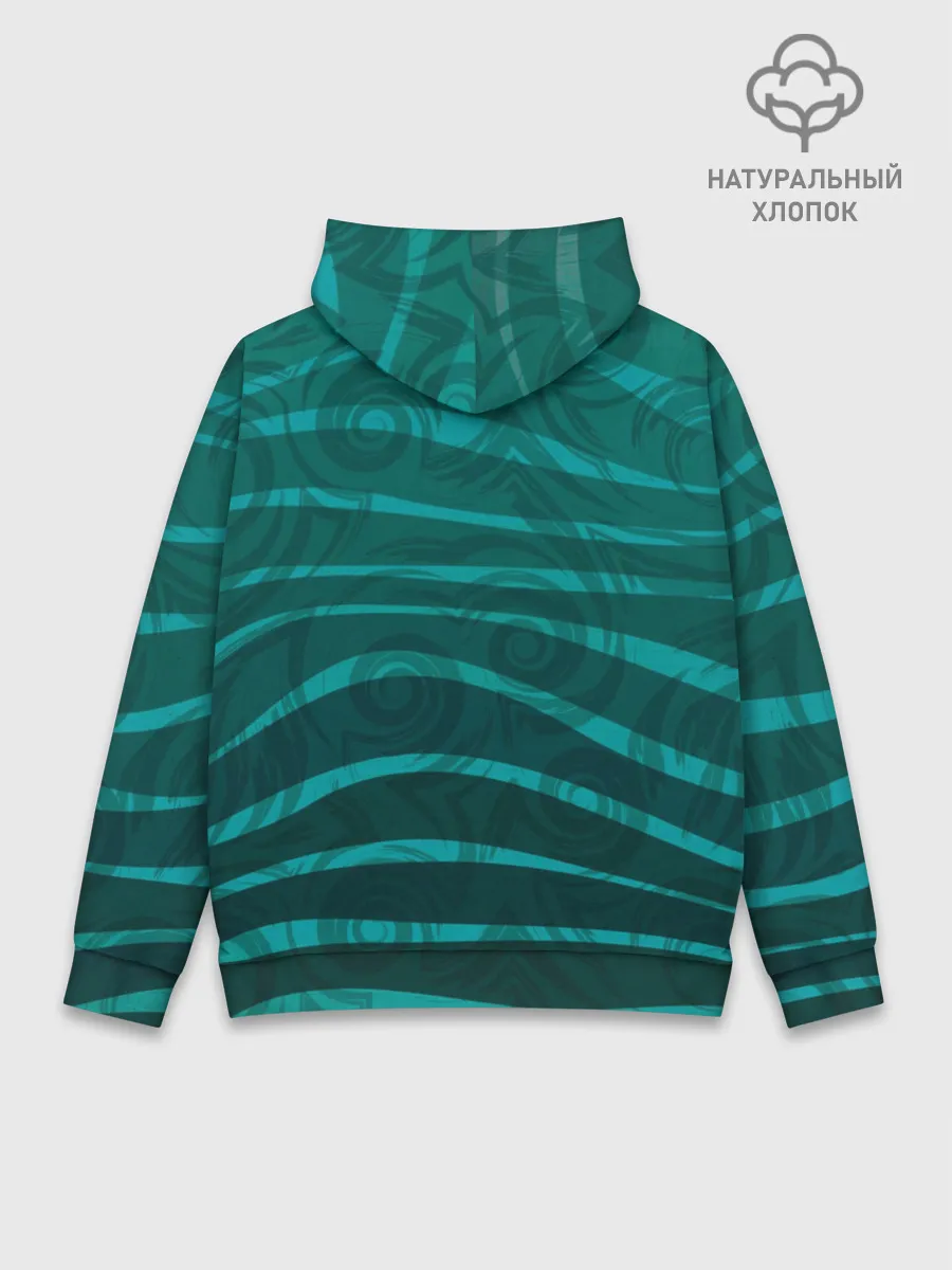 Худи мужской база хлопок / Рыбка Hello