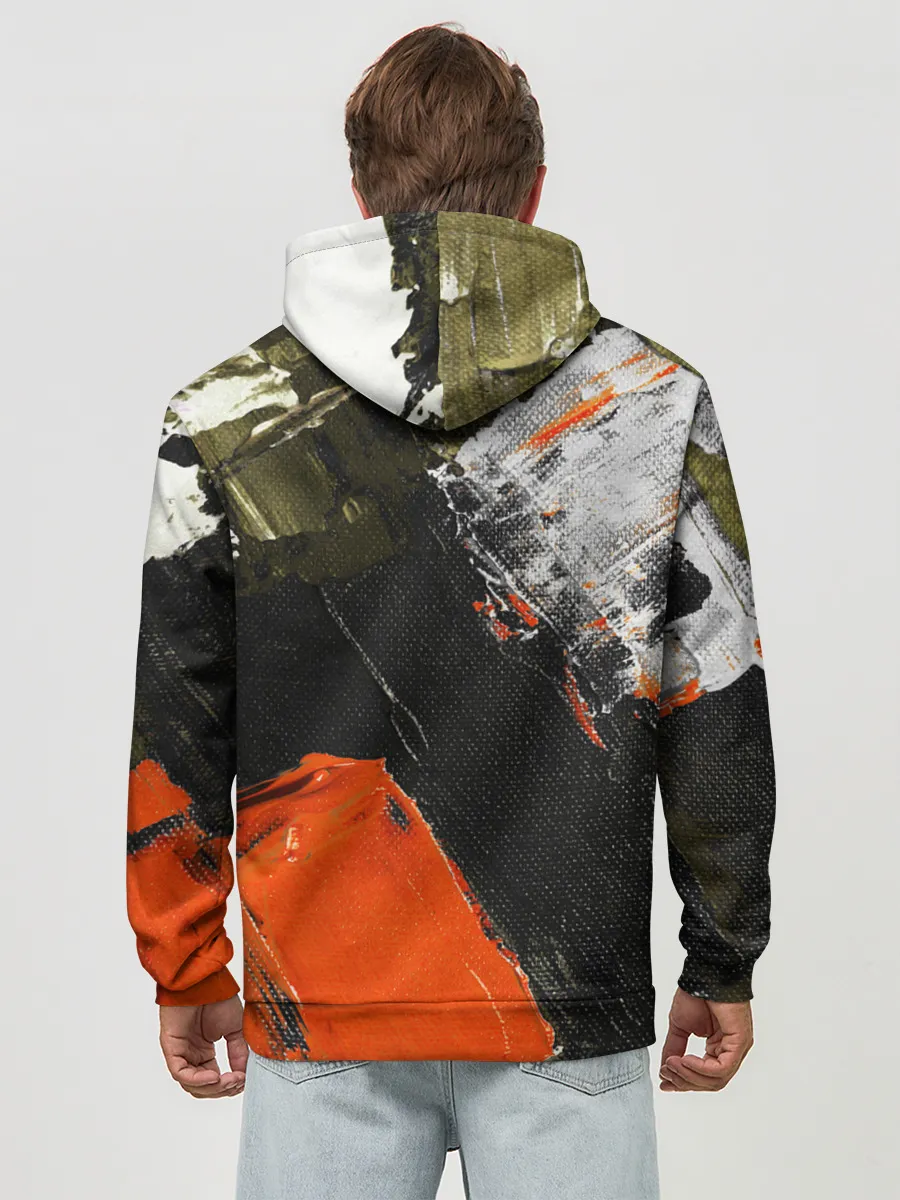 Худи мужской база хлопок / Современное искусство