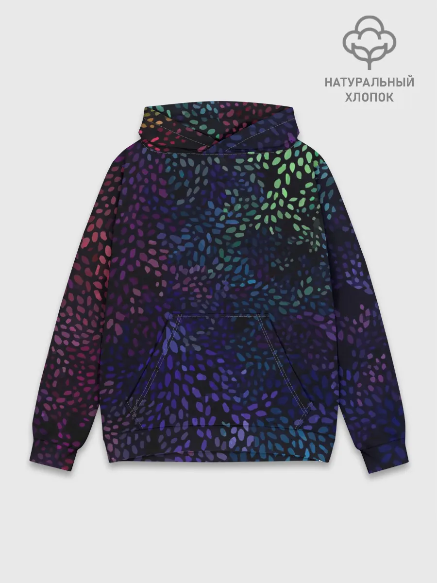 Худи мужской база хлопок / Настроение узоры