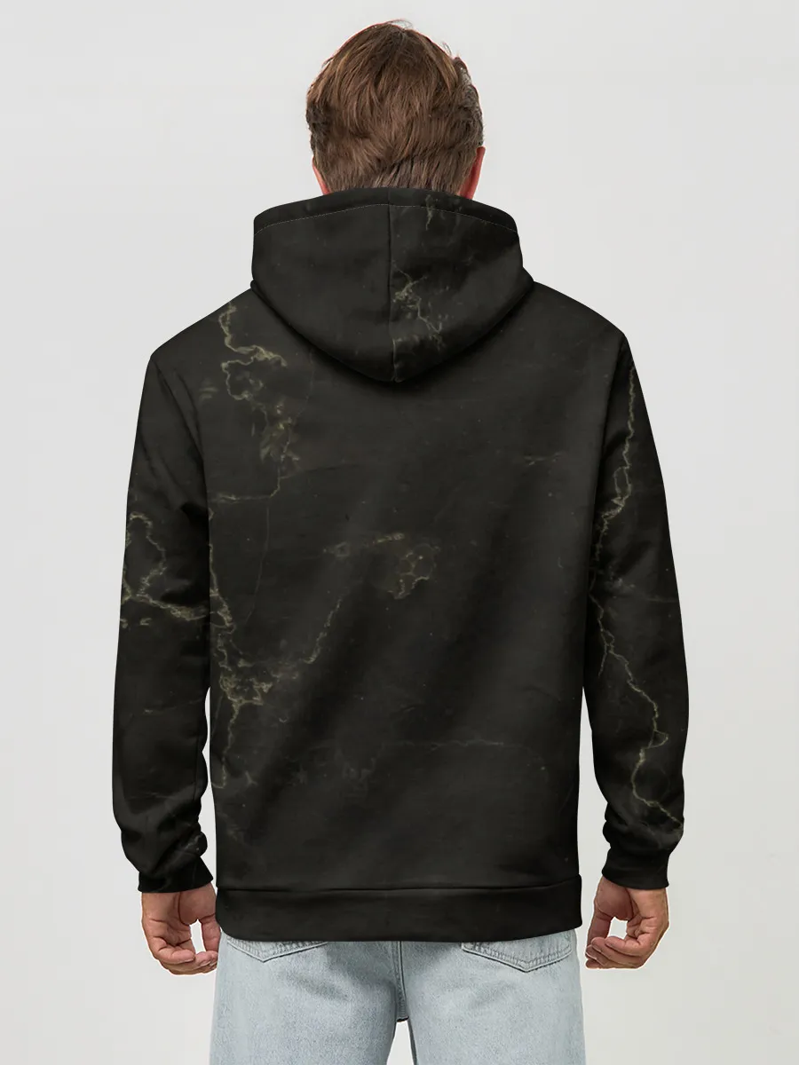 Худи мужской база хлопок / Asta Black Clover