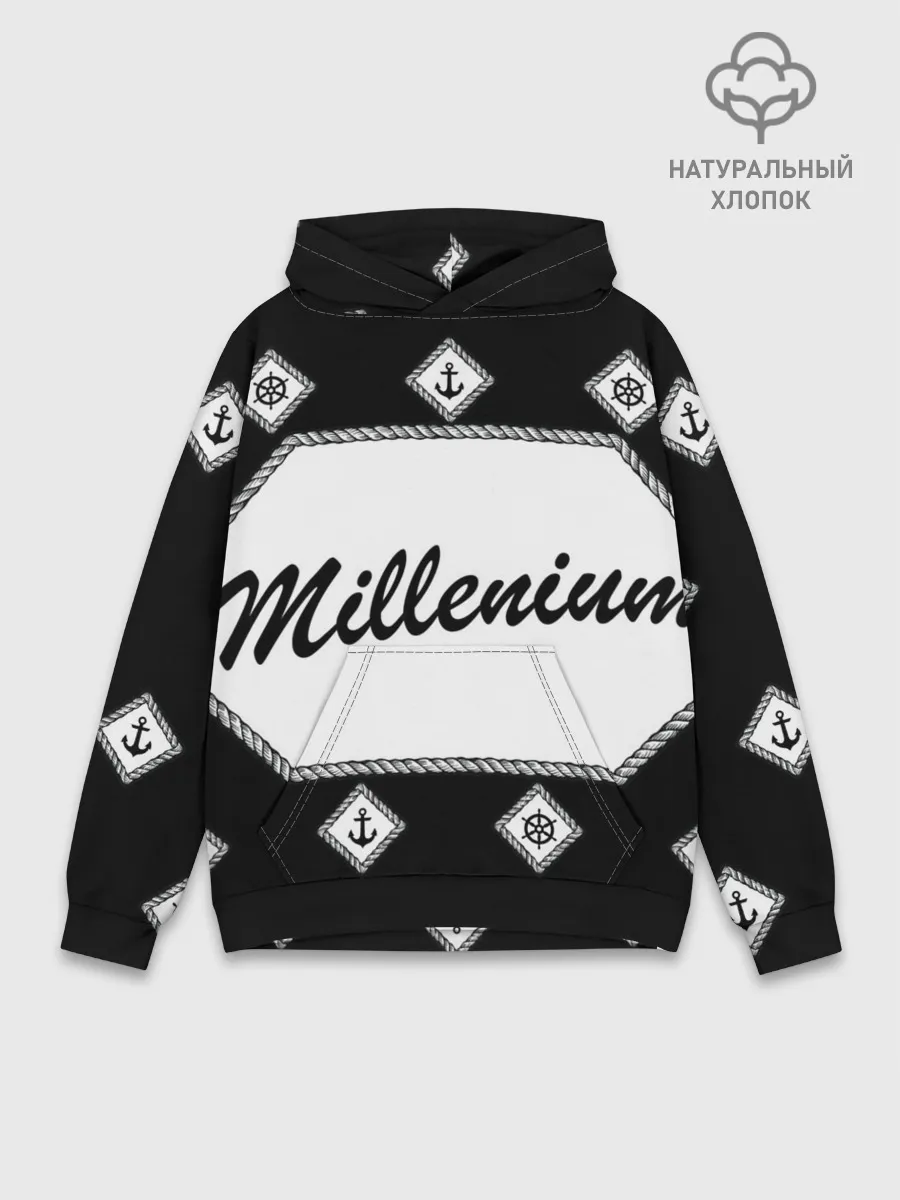 Худи мужской база хлопок / Millenium