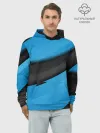 Худи мужской база хлопок / Blue Sport Style