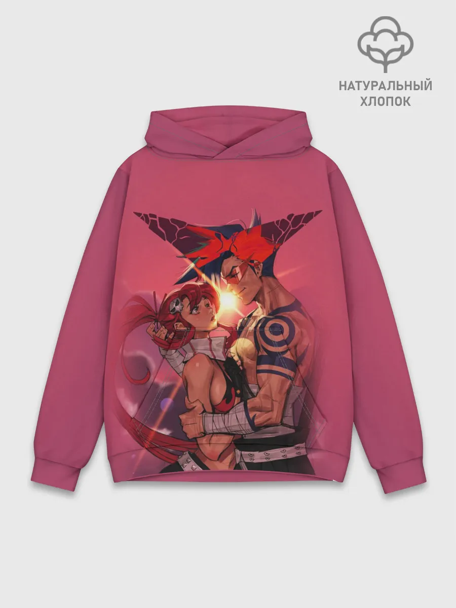 Худи мужской база хлопок / Kamina & Yoko