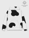 Худи мужской база хлопок / Cow print