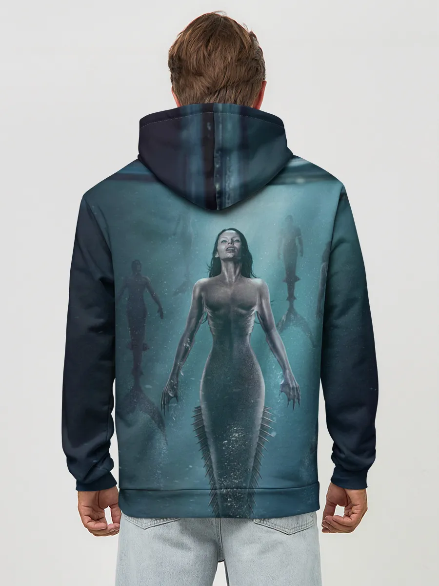 Худи мужской база хлопок / Русалка