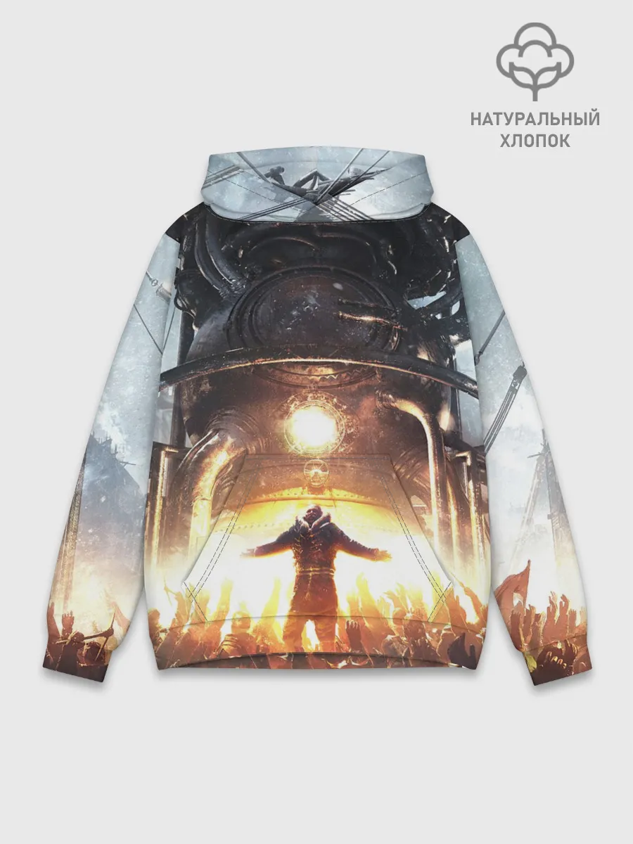 Худи мужской база хлопок / FrostPunk