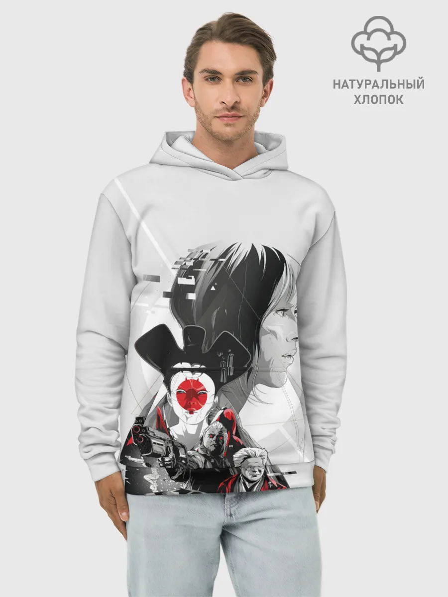 Худи мужской база хлопок / Призрак в доспехах | Фильм