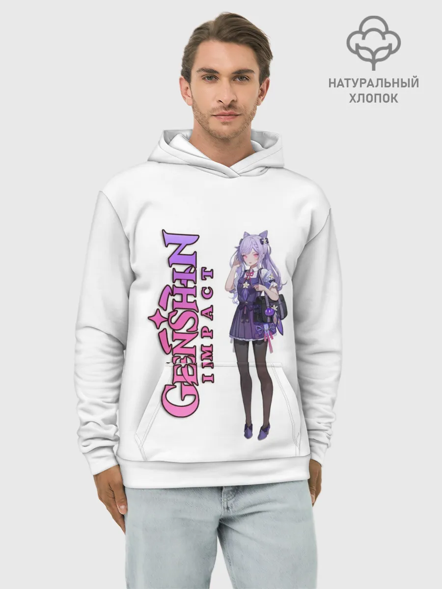 Худи мужской база хлопок / GENSHIN IMPACT