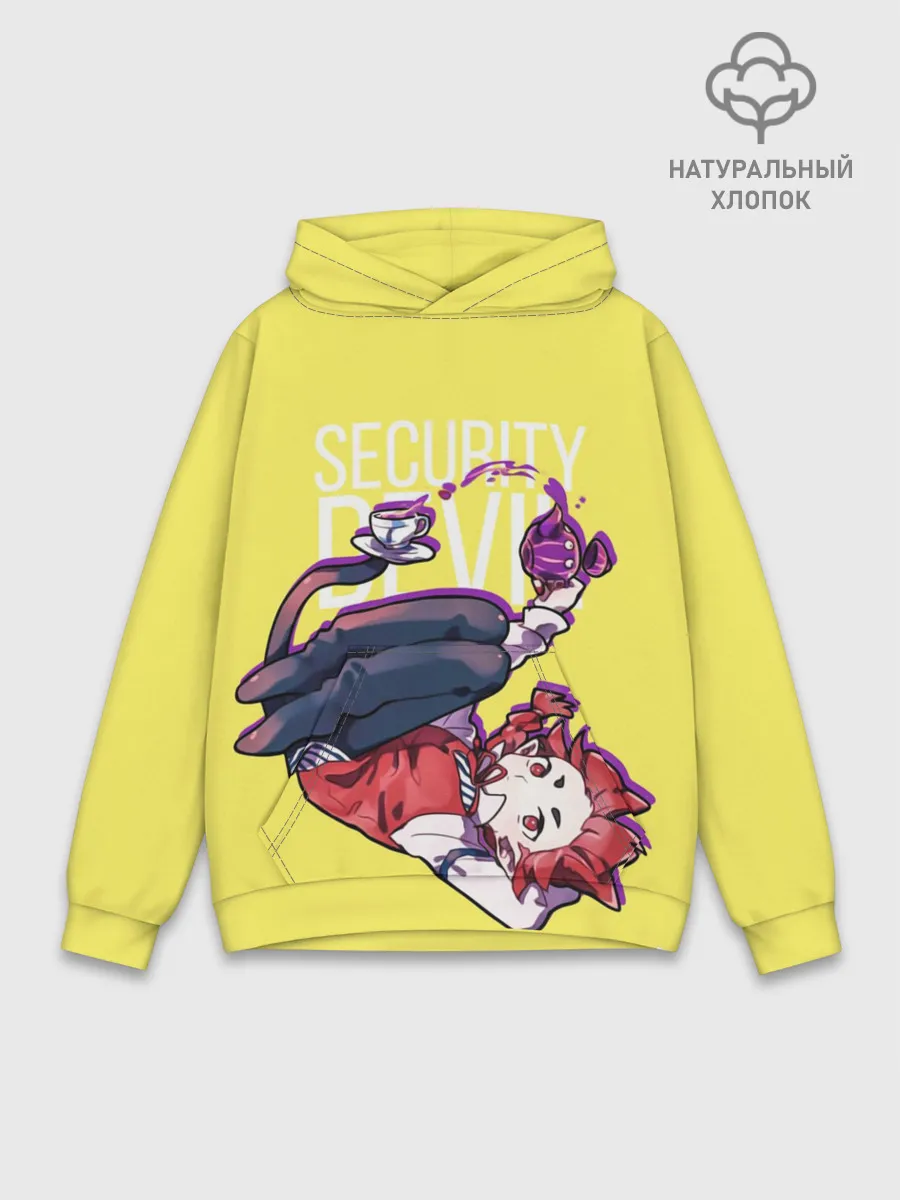 Худи мужской база хлопок / Security Devil