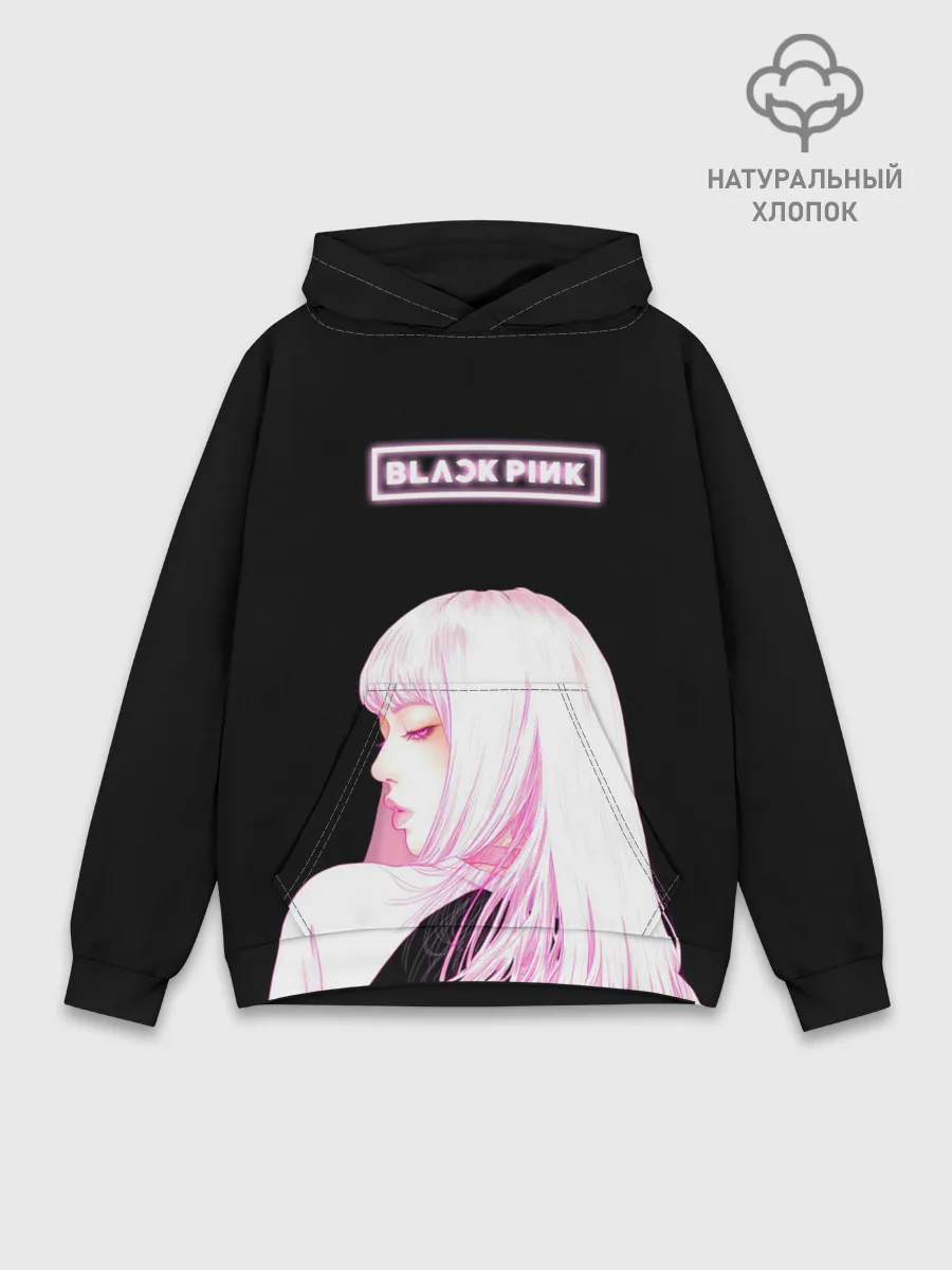 Худи мужской база хлопок / Лиса БП