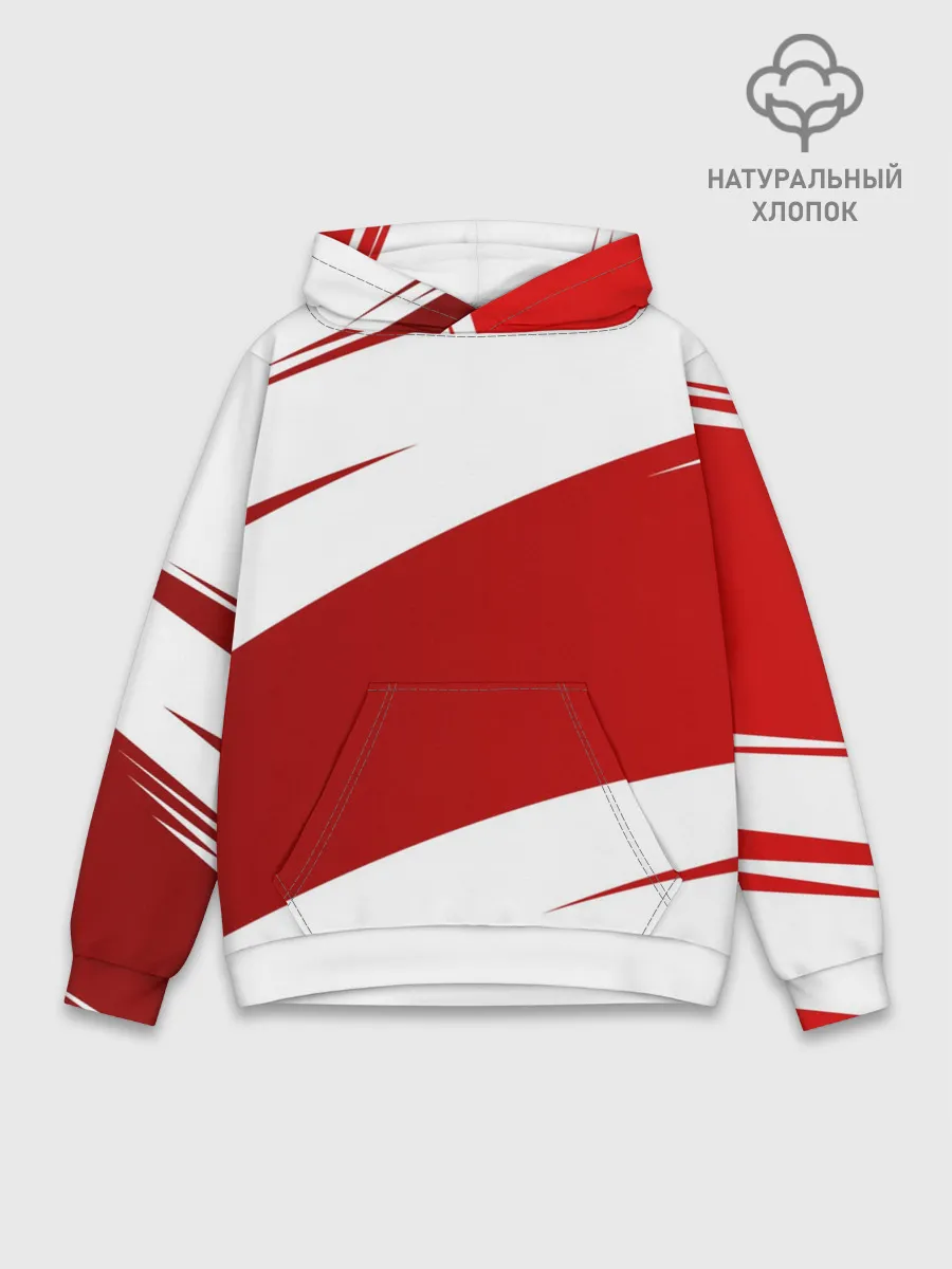Худи мужской база хлопок / Ломкие линии