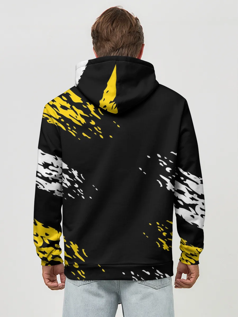 Худи мужской база хлопок / JUVENTUS / ЮВЕНТУС / КРАСКА