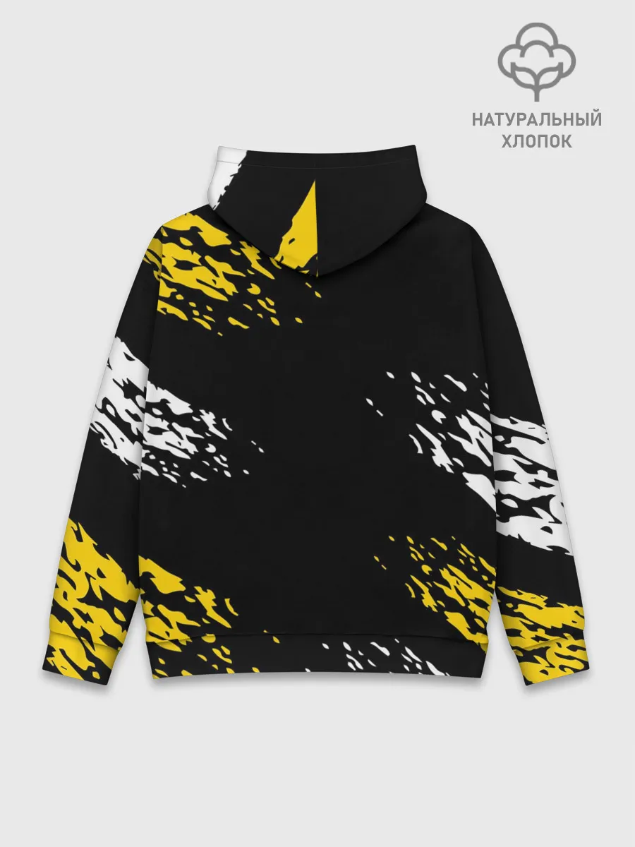 Худи мужской база хлопок / JUVENTUS / ЮВЕНТУС / КРАСКА