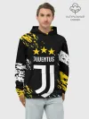 Худи мужской база хлопок / JUVENTUS / ЮВЕНТУС / КРАСКА